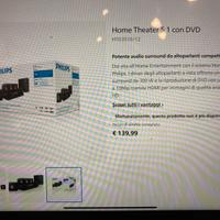 Philips Home Theate 5.1 con DVD