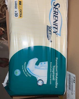 Pannolini per adulti:Serenity soft dry extra large