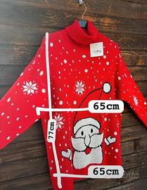 maglione natalizio tg 54 italiana 