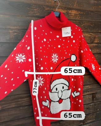 maglione natalizio tg 54 italiana 