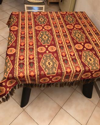 Tovaglia copritavolo quadrata 145x145 double face