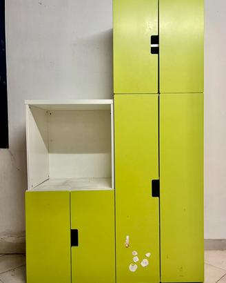 Mobile IKEA STUVA verde lime – componibile GRATIS