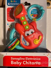 Sonaglino elettronico chitarra Baby Clementoni
