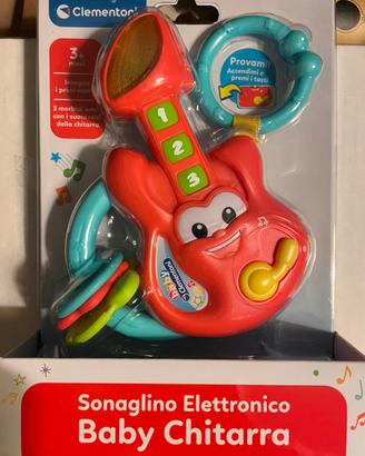 Sonaglino elettronico chitarra Baby Clementoni