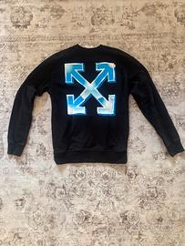 felpa girocollo off white taglia m