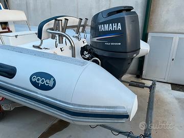 Portacanne inox per gommone