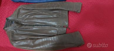 giacca in pelle Armani come nuova