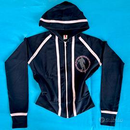 Bikkembergs felpa donna rosa e viola