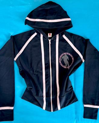 Bikkembergs felpa donna rosa e viola