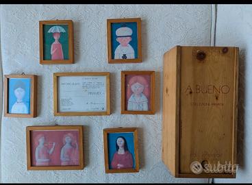 Antonio Bueno - 6 Opere Multiple 1980 Cofanetto 