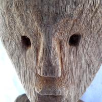 Statua Belanda Boor Sudan arte tribale africana