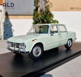 ALFA ROMEO GIULIA 1.6 Ti 1962 modellino auto 1/18