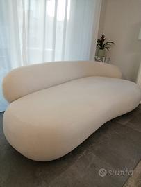 Divano 3 posti Alba dx crema