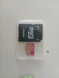 Kit MicroSD 512 GB + Adattatore SD + Lettore USB