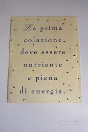 YOMO YOGURT 1990 PUBBLICITÀ ADVERTISING FLYER INSE