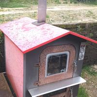 Forno a legna da  esterno - giardino