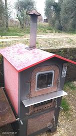 Forno a legna da  esterno - giardino