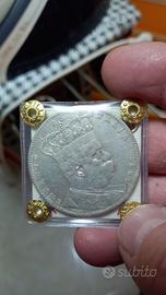 5 Lire 1891 Umberto I  Tallero Eritrea