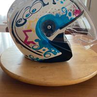 Casco moto bambino