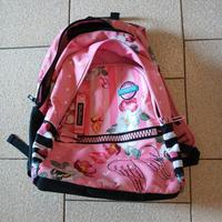 Zaino Scuola Elementare Mitama Rosa con rose