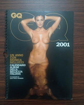 CALENDARIO GQ MONICA BELLUCCI 2001