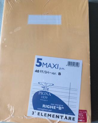 Pacco maxi quaderni