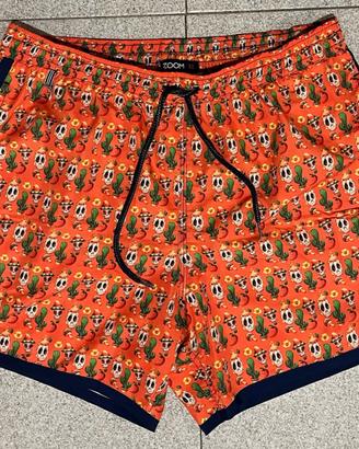 Costume da bagno Zoom uomo fantasia teschio