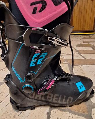 Scarponi da sci alpinismo Dal Bello Quantum Free