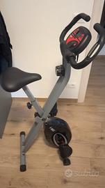 Ultrasport F-bike Cyclette da casa pieghevole