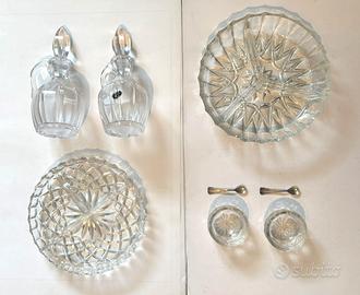 Set Vintage vetri/cristalli datavola(+ argento800)