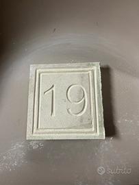 Numero civico In Pietra Leccese