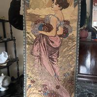 Arazzo firmato Mucha