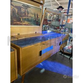 CREDENZA SIDEBOARD ANNI 50MODERNARIATO 5SP+SPECCHI