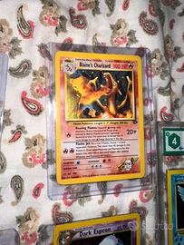 Charizard blaine carta pokemon