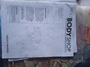 Panca multifunzione Weslo Body Shop