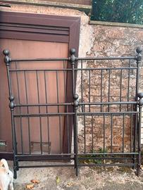 Letto in ferro battuto