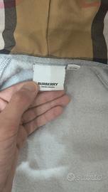  felpa Burberry originale  grigia 