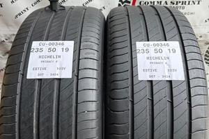 2 PNEUMATICI 235/50 R19 MICHELIN ESTIVE 75%