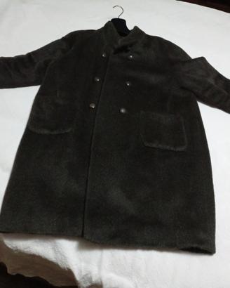 Cappotto donna di sartoria marrone scuro