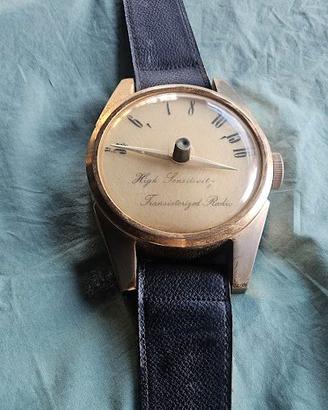 RADIO TRANSISTOR VINTAGE JAPAN AM TIPO OROLOGIO