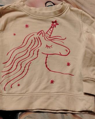 maglioncino unicorno