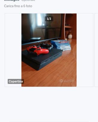 Playstation 4 con giochi