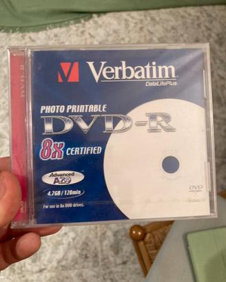 Dvd riscrivibile nuovo Verbatim