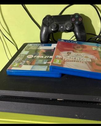 Playstation 4 + Fifa 20 + Fifa 21