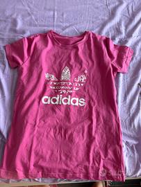 Maglietta adidas fucsia