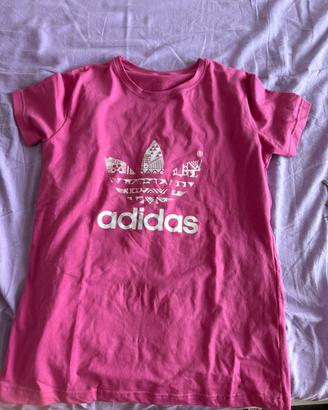 Maglietta adidas fucsia