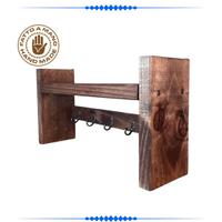 APPENDICHIAVI IN LEGNO CON MENSOLA FATTO A MANO