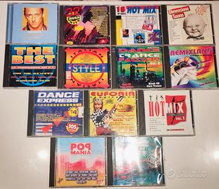 lotto 14 CD compilation dance anni 90