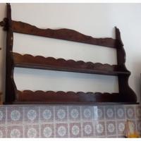 Piattaia in legno da parete