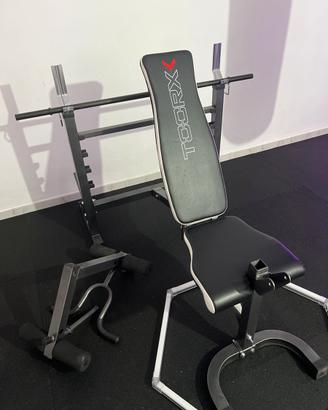 Panca Multiuso toorx WBX-90 com LEG Extension